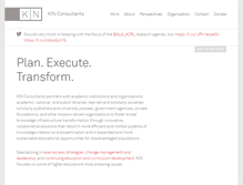 Tablet Screenshot of knconsultants.org